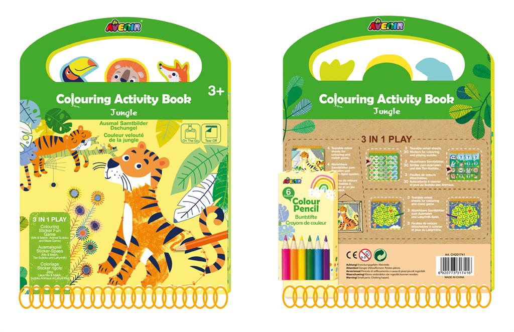 Jungle Activity Book