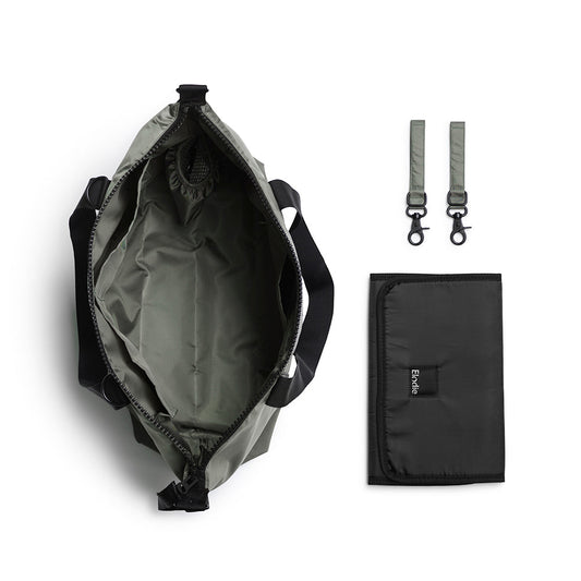 Groene veranderende tas