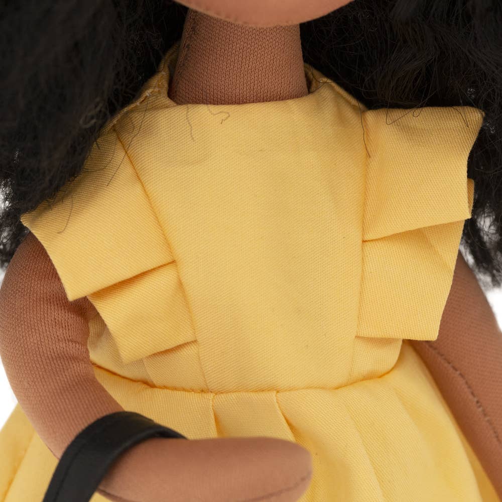Tina doll with yellow dress, 32 cm