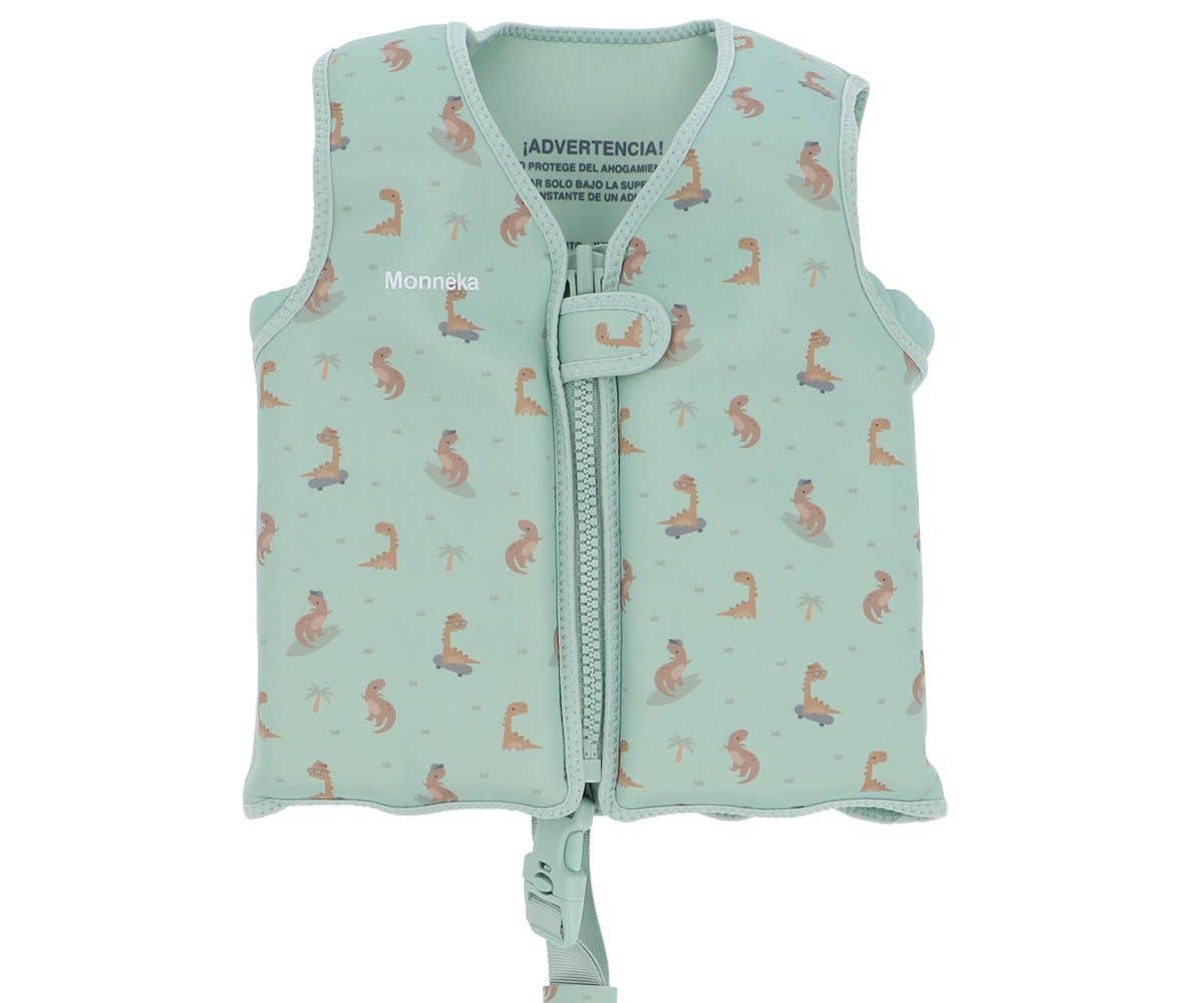 Gilet de Flottaison Apprentissage Dinosaures – Monnëka