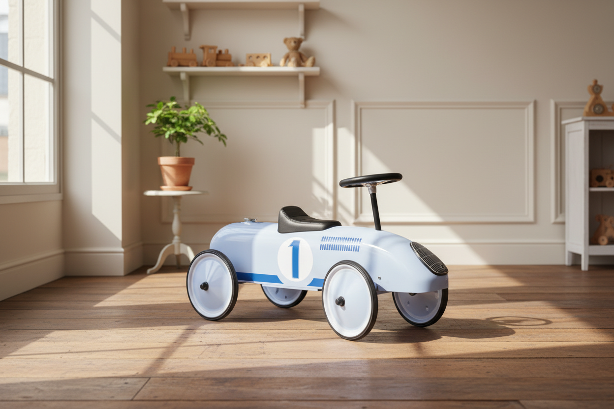Porteur bleu – vue produit 2