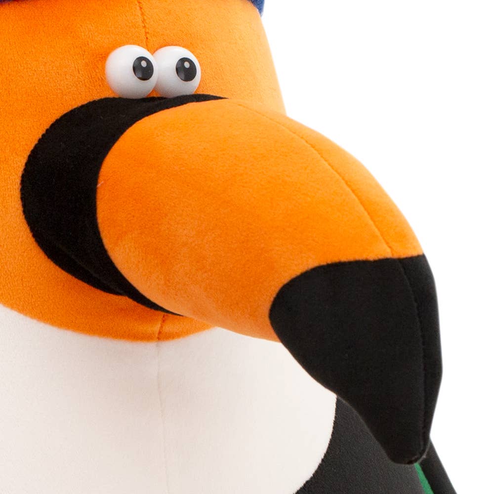 Toucan plush toy for children - 20 cm, suitable from 0 months