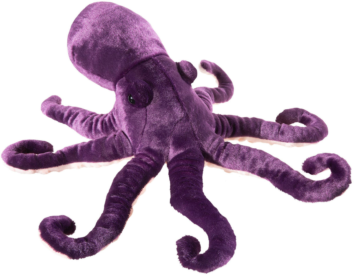 Peluche Cozy Home Poulpe violet - 41 cm — Heunec