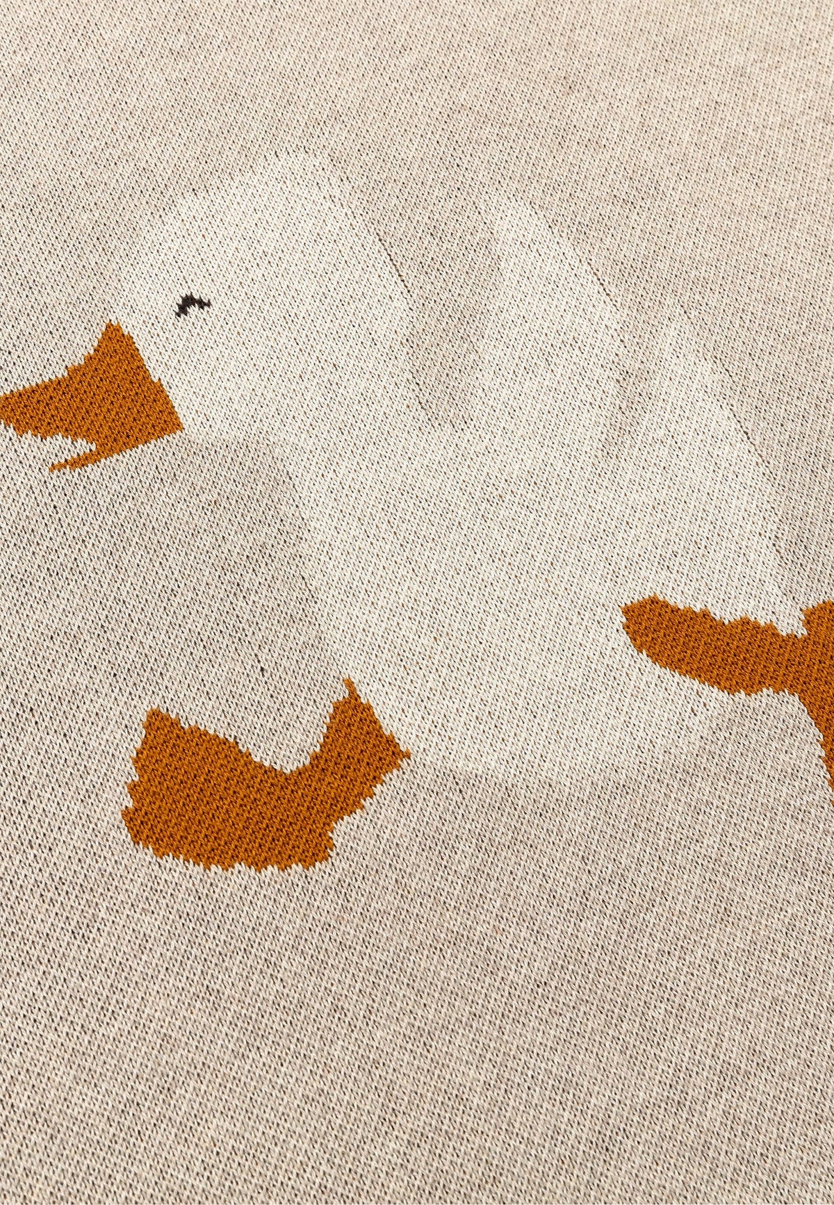 Couverture bébé Canard Edda en coton - 100 x 75 cm – vue 5