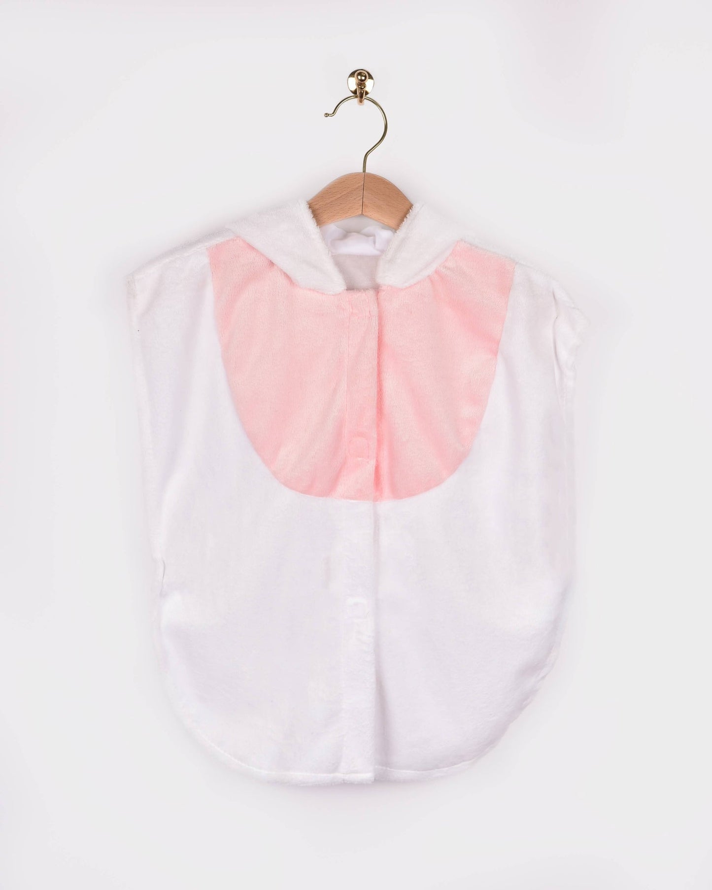 Mini cape lapin 86-110 cm pour enfants de 1 à 4 ans