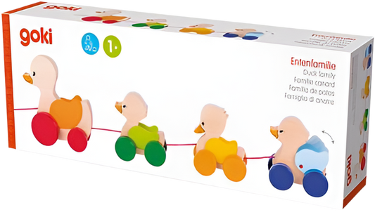 Pull-Along Animal - Large Duck Family