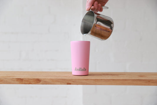 Pastel Pink Insulated Mug