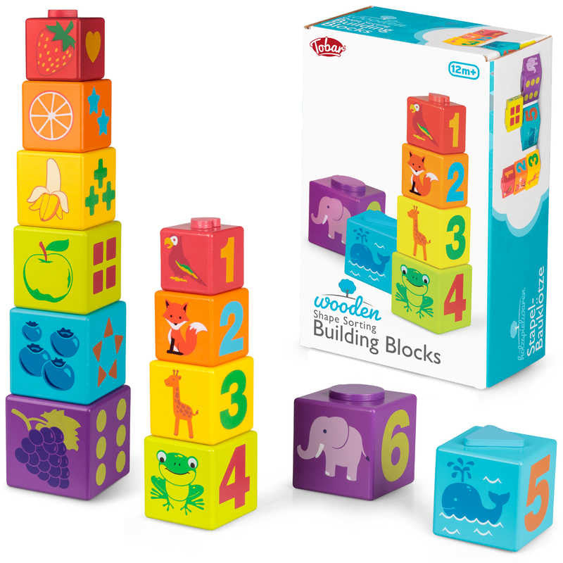 Cubes de Construction Empilables – vue principale