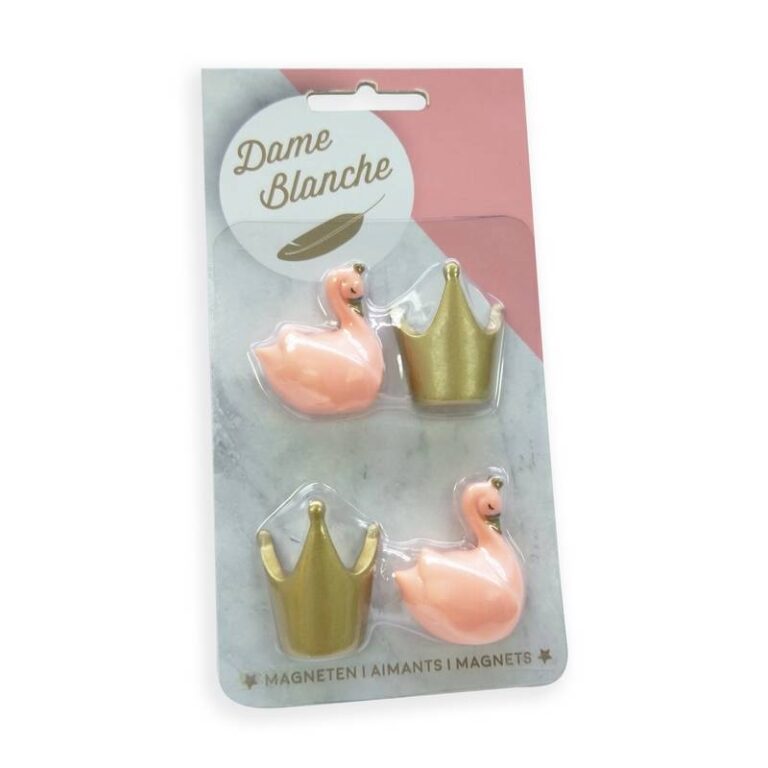 Weiße Damen-Magnete