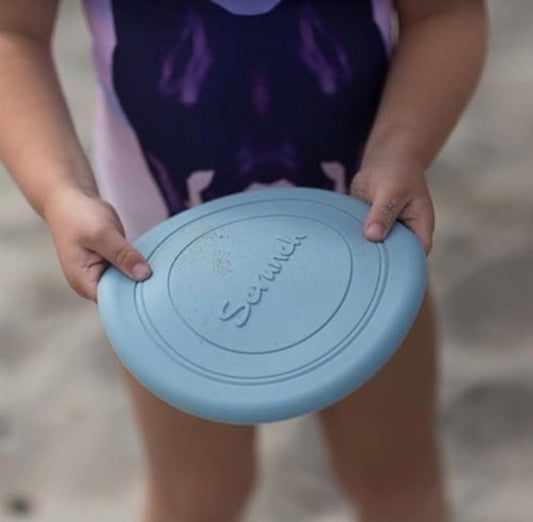 Graues Frisbee