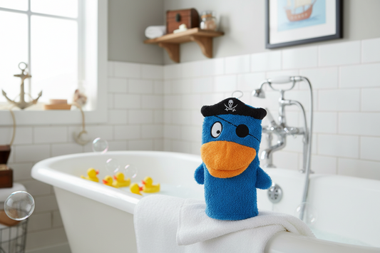 Pirate Duck Washcloth
