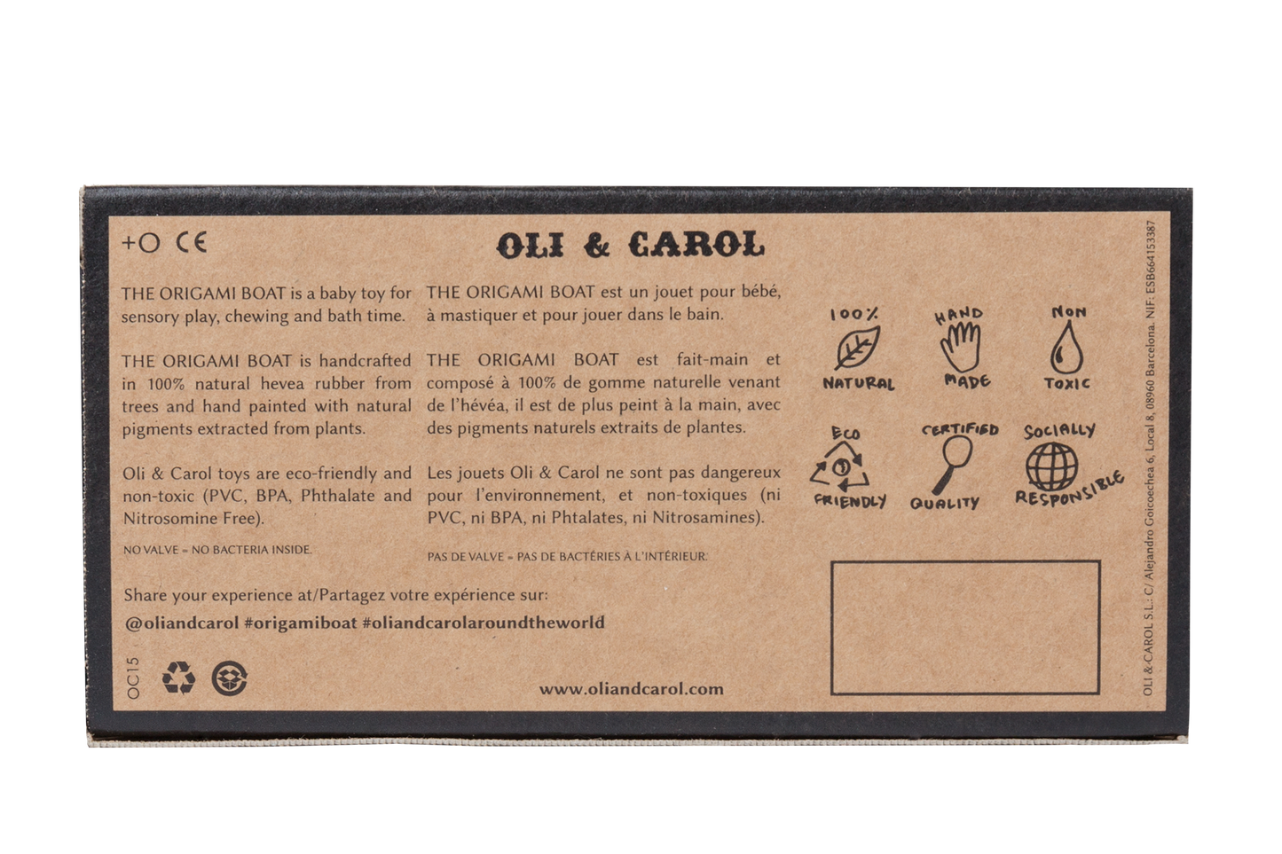 Produit Bateau Origami Rose Collection