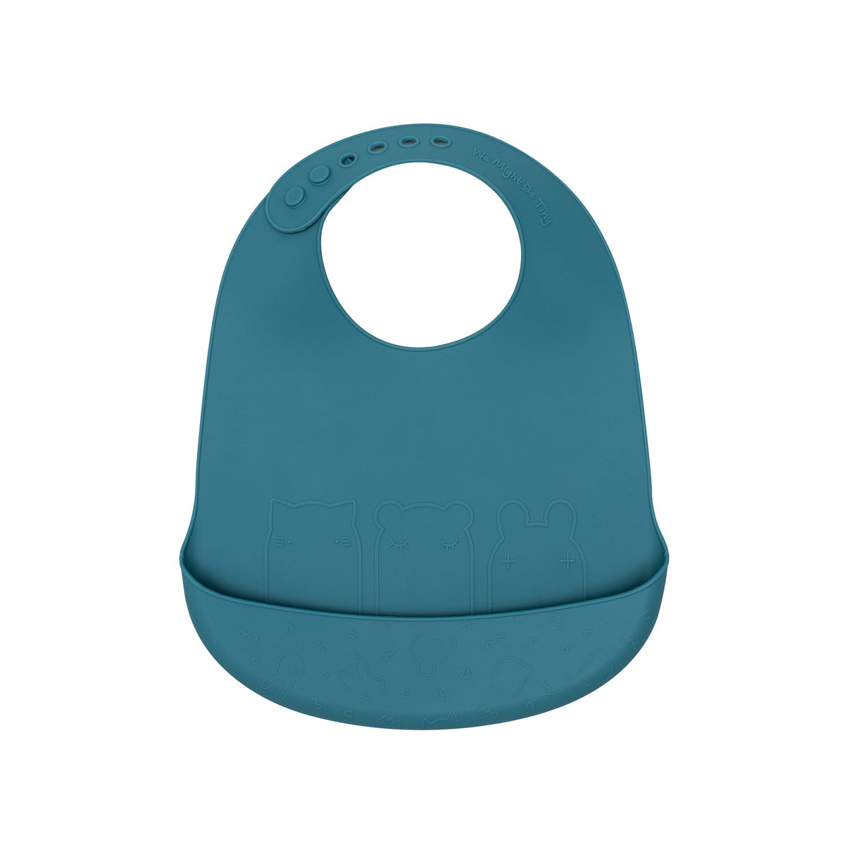 Set von 2 Carbon & Duck Blue Lätzchen