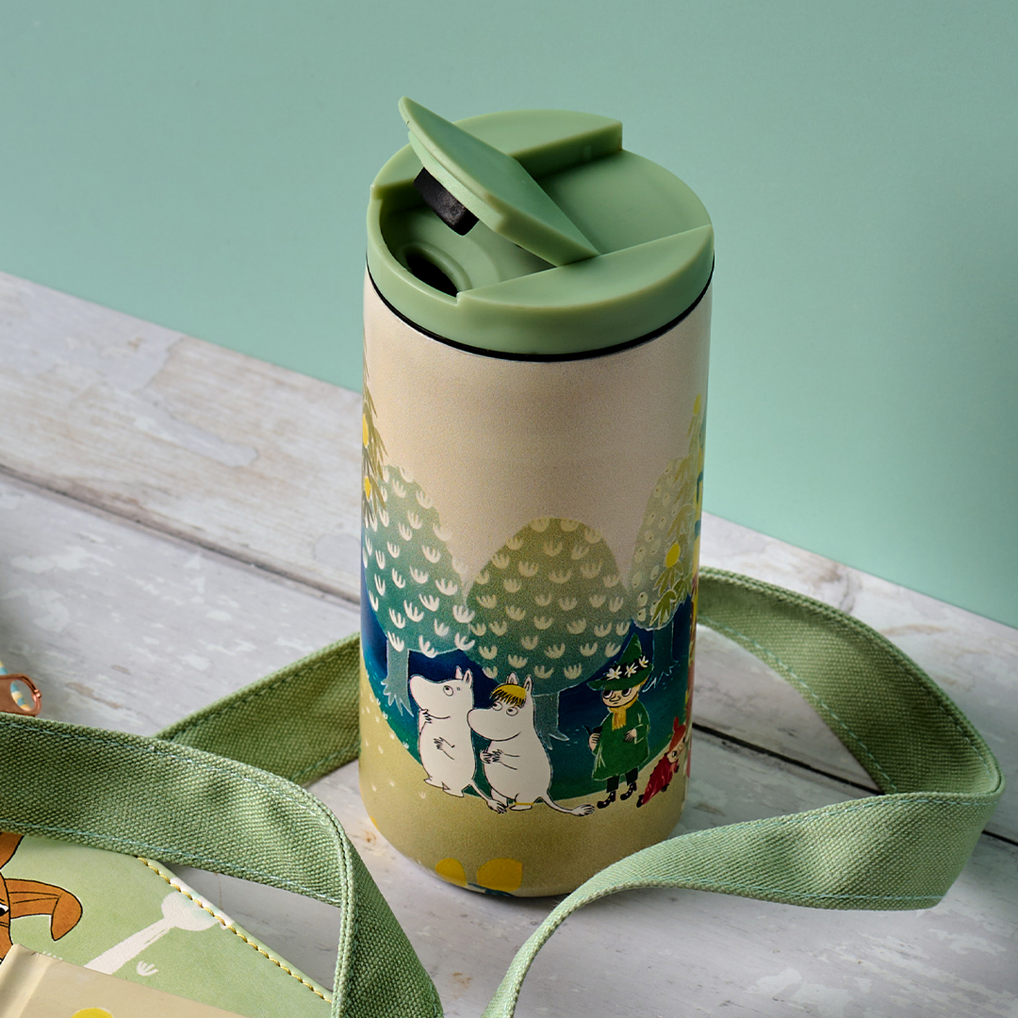 Mug de voyage en métal Moomin - Forest 350 ml