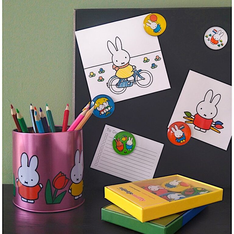 Set de Magnet Verre Miffy Magic Touch of the Dutch