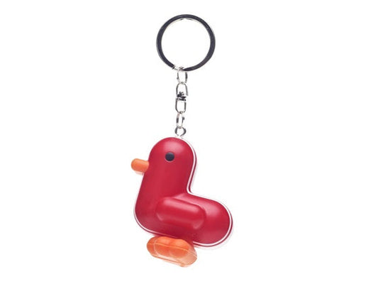 Schlüsselanhänger „Red Racer Duck“