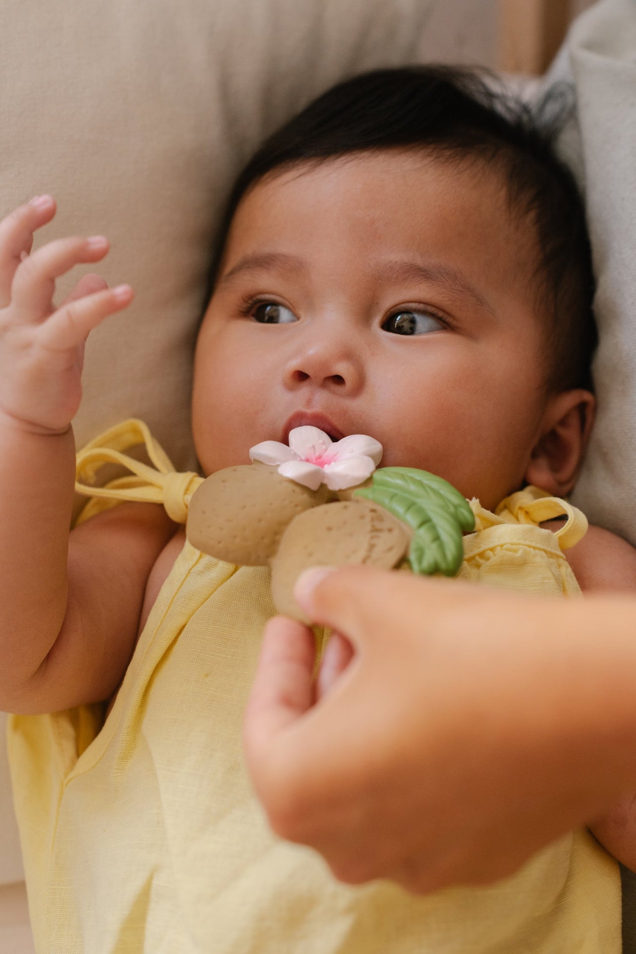 Aly l’amande – Jouet de bain et dentition bébé – vue produit 8