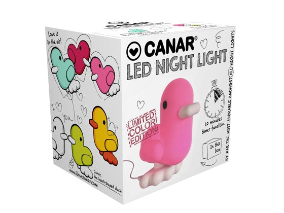 Pink Duck Night Light