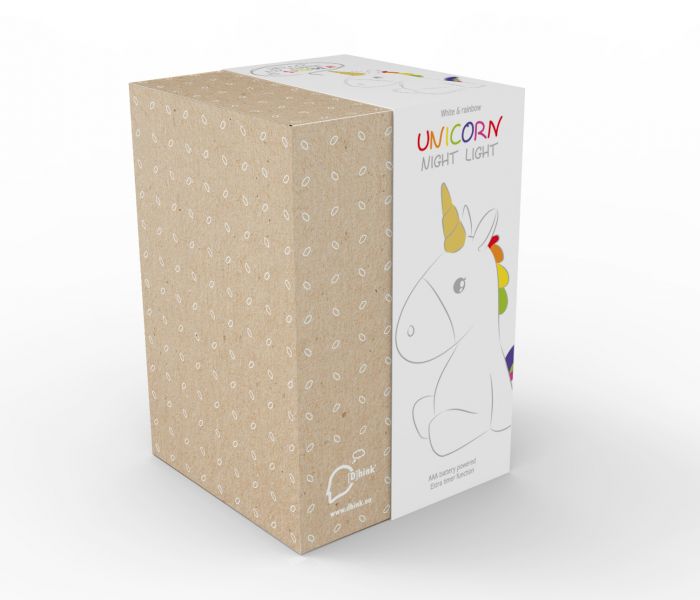 Rechargeable unicorn night light