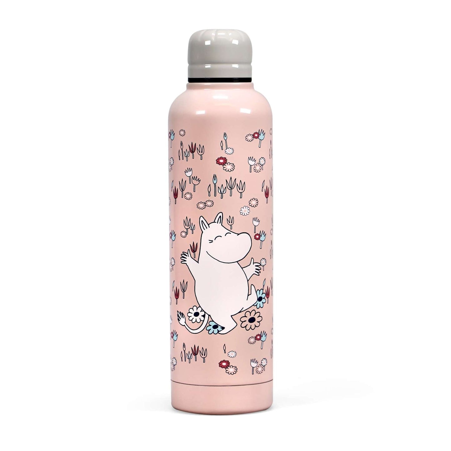 Gourde en métal Moomin - rose 500 ml