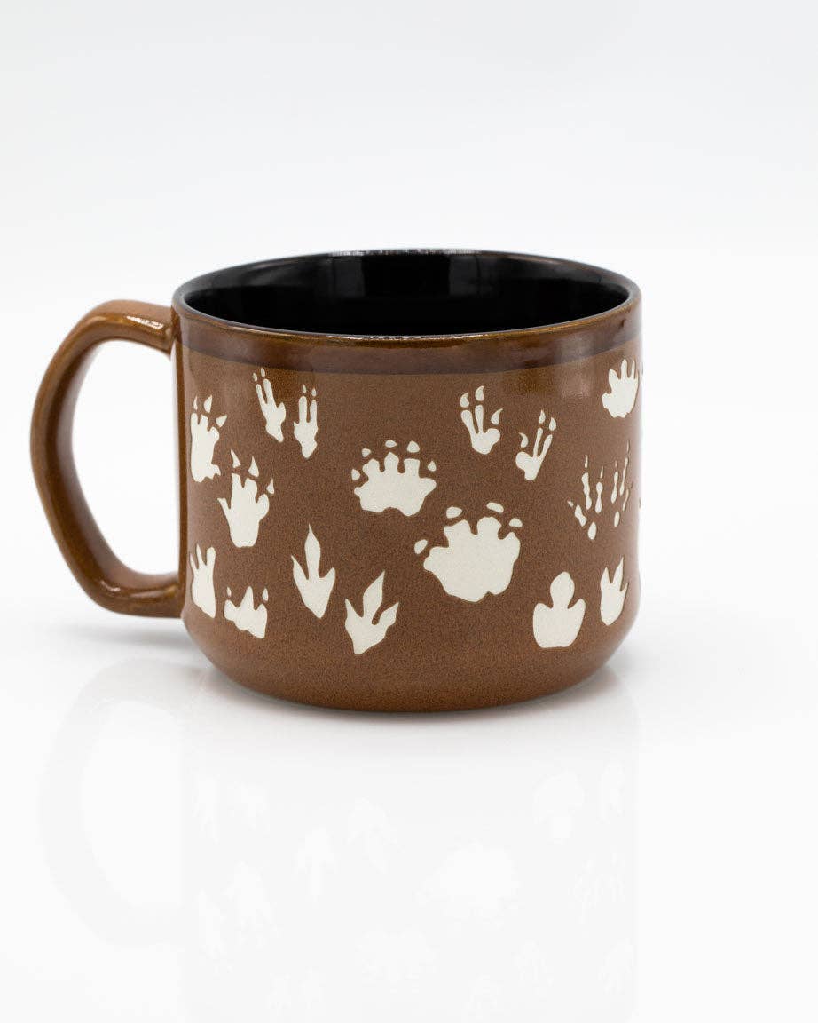 Mug Sculpté à la Main avec Empreinte de Dinosaure (430 ml) – produit scientifique Cognitive Surplus EU, vue 2