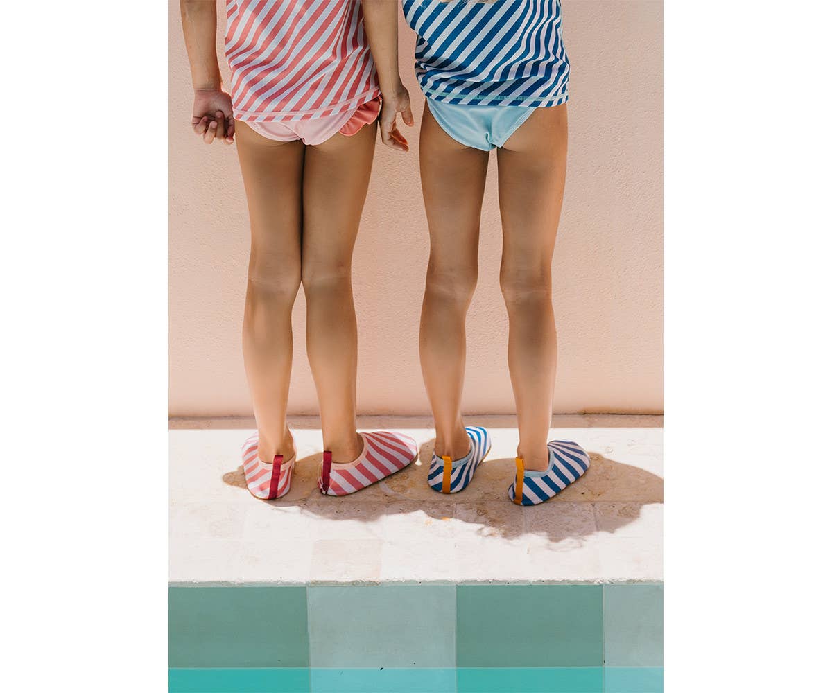 Kinder-Badeschuhe Streifen Blues & Beyond