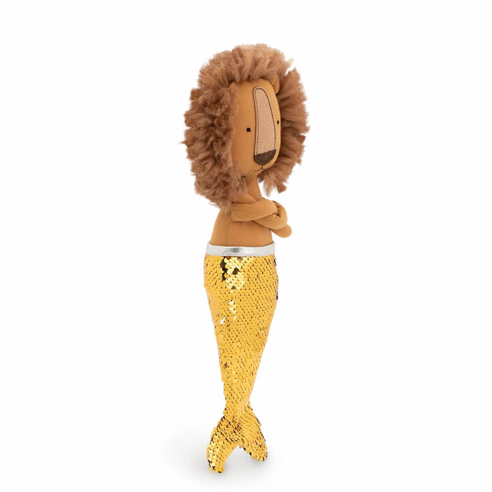 Cotton plush, Simón The Lion: Mermaid-29cm-3+