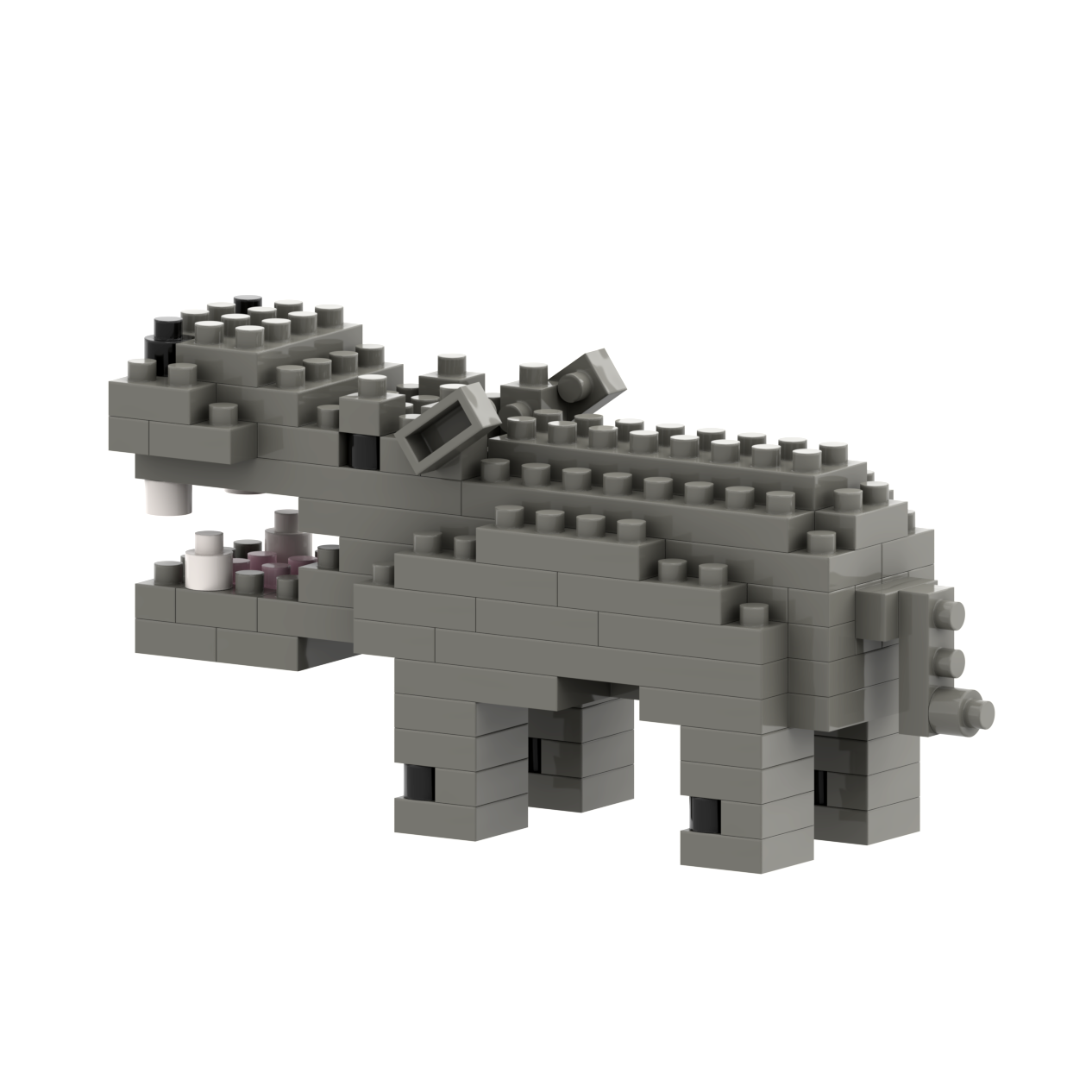 BRIXIES hippopotame