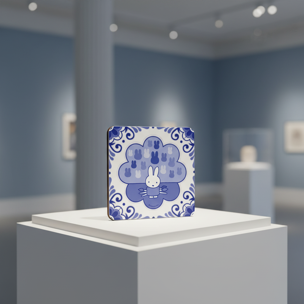 Dessous de verre Miffy - Musée Bleu