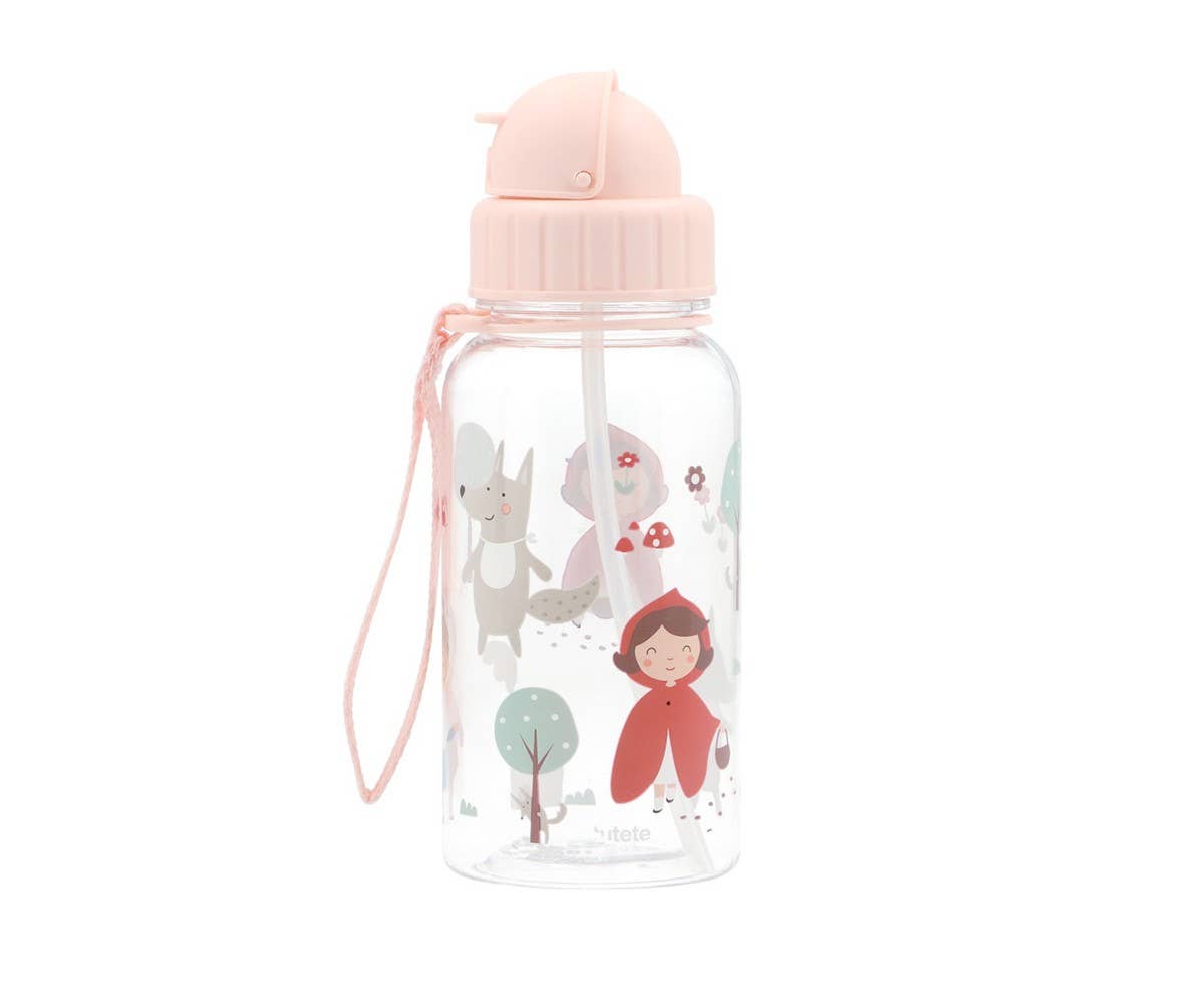 Bouteille en plastique le Petit Chaperon Rouge