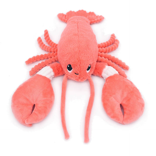 Ptipotos Plush Toy Mother and Baby Lobster - Coral