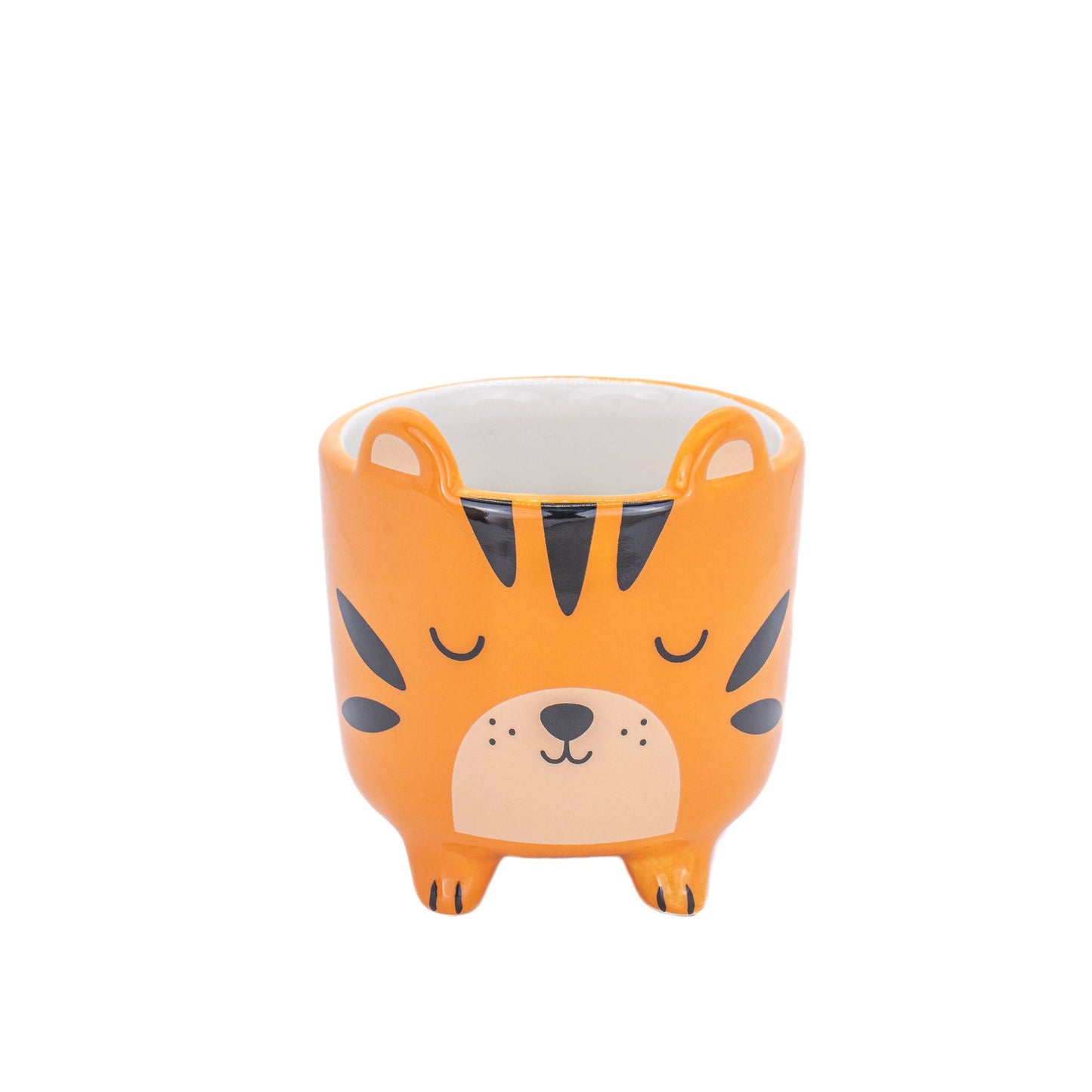 Mini tiger planter on legs