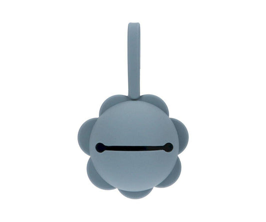 Porte-tétine bébé en silicone motif fleur océan - vue 2