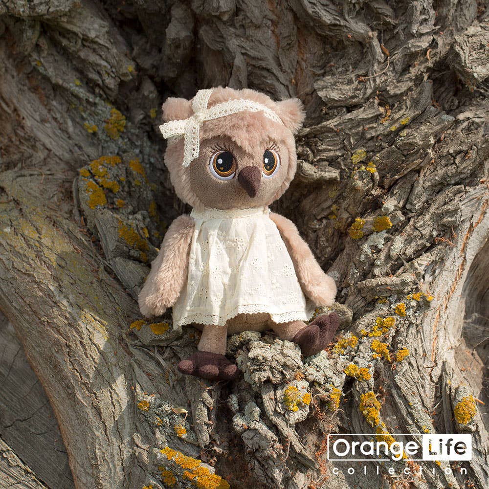 Orange Life Sonya the Owl Plush Toy