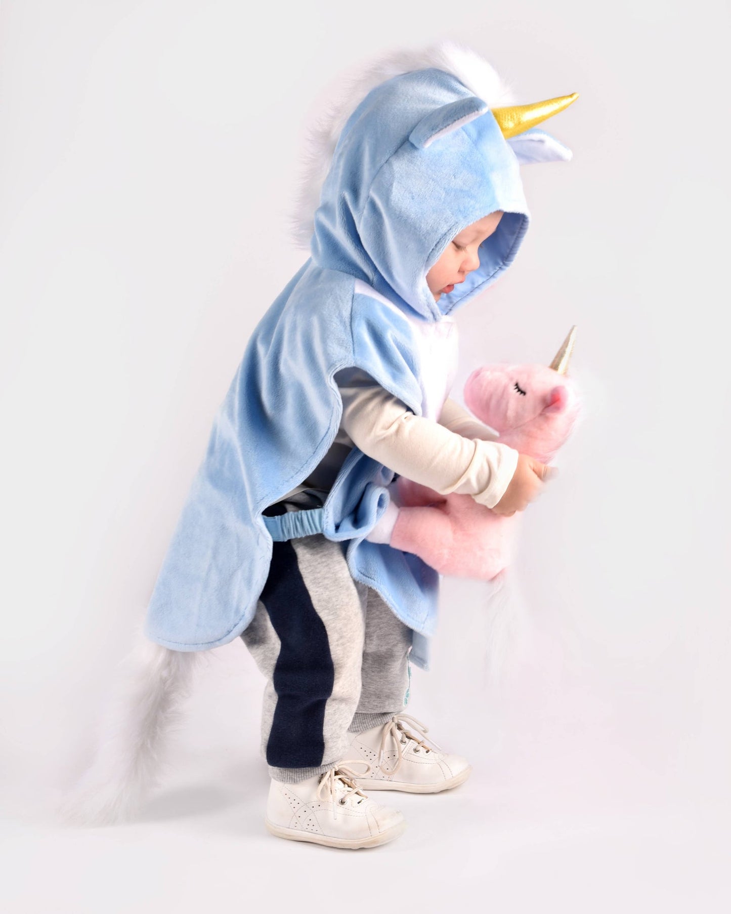 Blue unicorn cape 86-110 cl 1-4 years