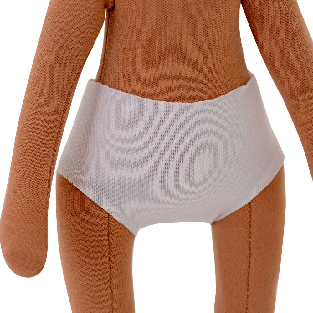 Tina-Puppe im rosa Paillettenkleid – 32 cm