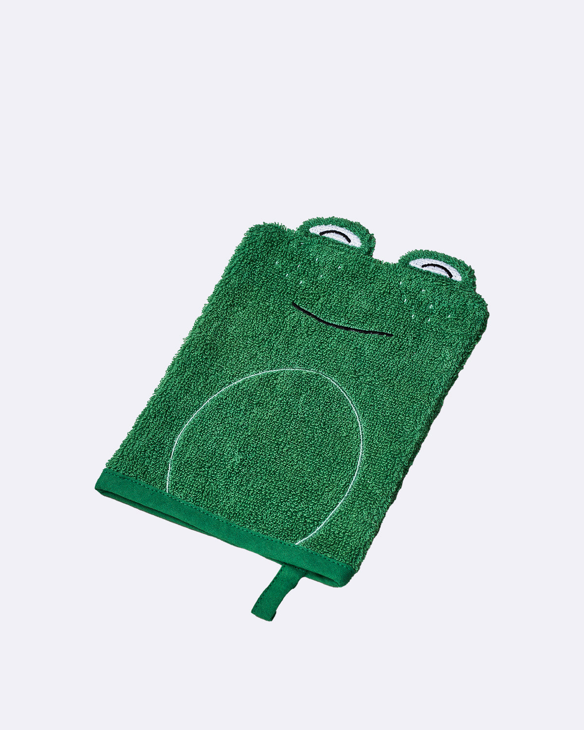 Organic washcloth - Frog