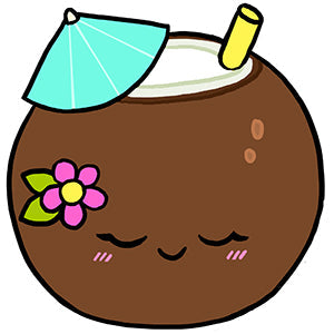 Peluche Comfort Food – Noix de Coco