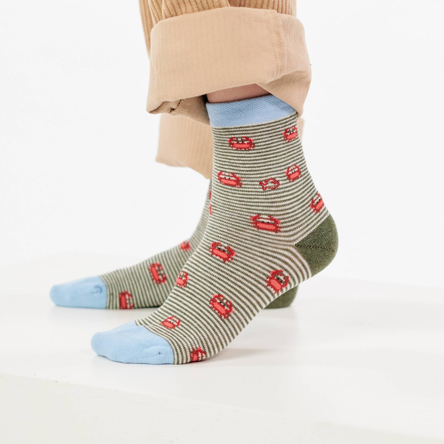 Chaussettes Enfant Animaux - Crabe