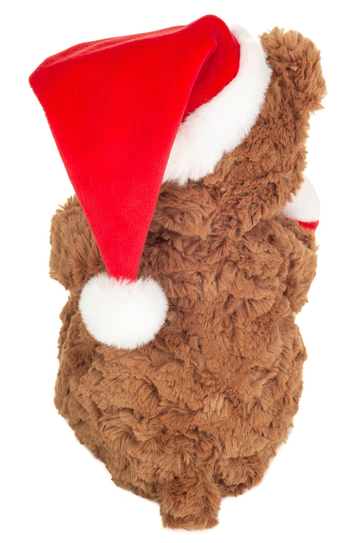 Peluche Ours de Noël avec Canne en Sucre d’Orge – 30 cm