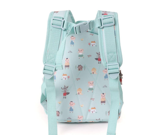 The Three Little Pigs children's backpack