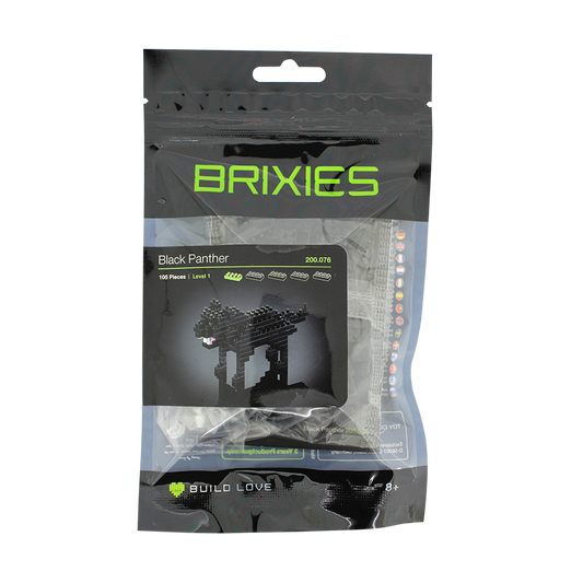 BRIXIES Schwarzer Panther