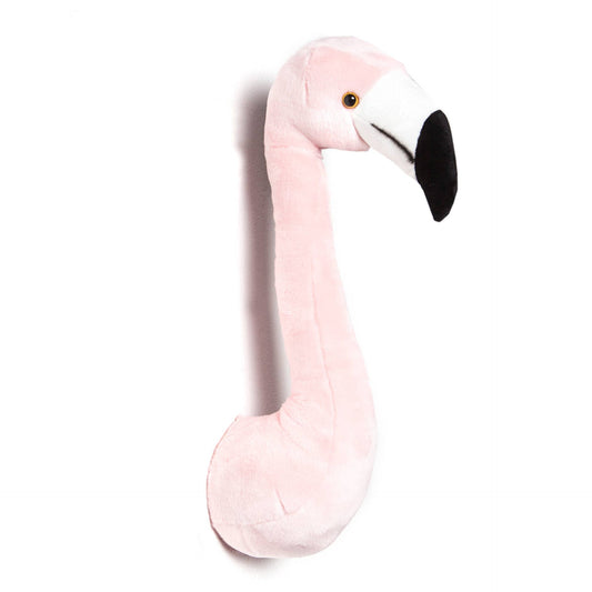 Décoration Murale Peluche Sophia le Flamant Rose - Wild & Soft