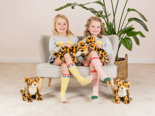 Sitting Leopard Plush