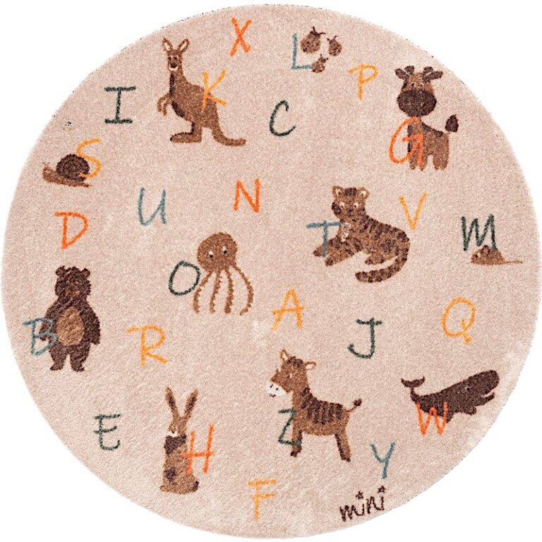 Runder Kinderteppich 100cm