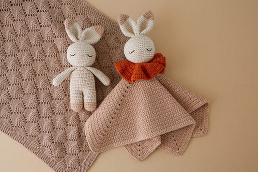 Doudou little beige rabbit