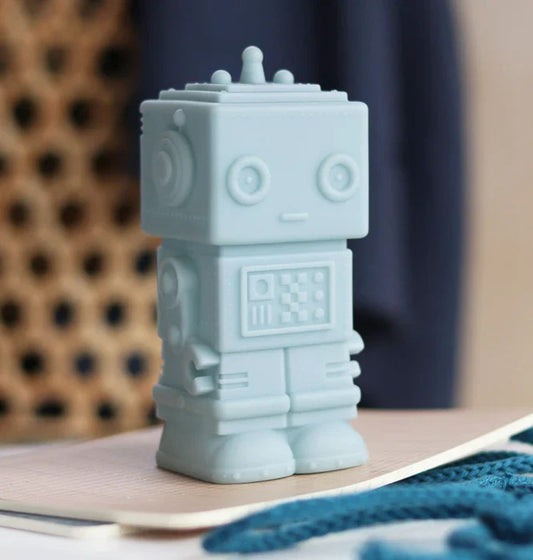 Blue Robot Night Light