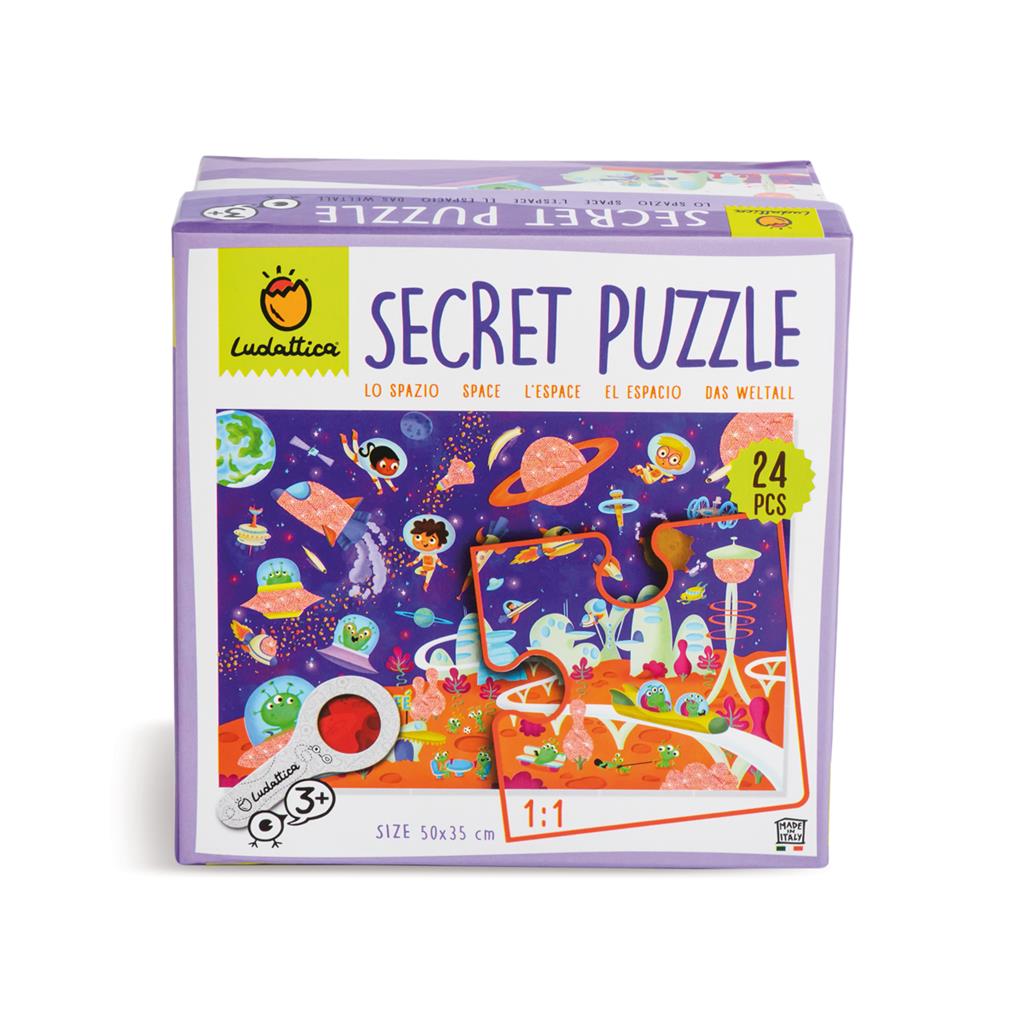 Secret Puzzle L’Espace 24 pièces - boîte Ludattica