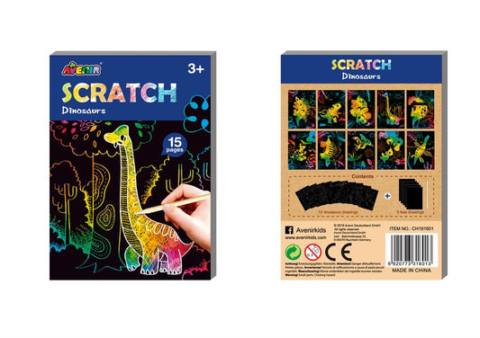 Mini Scratch Book - Dinosaures – vue produit 2