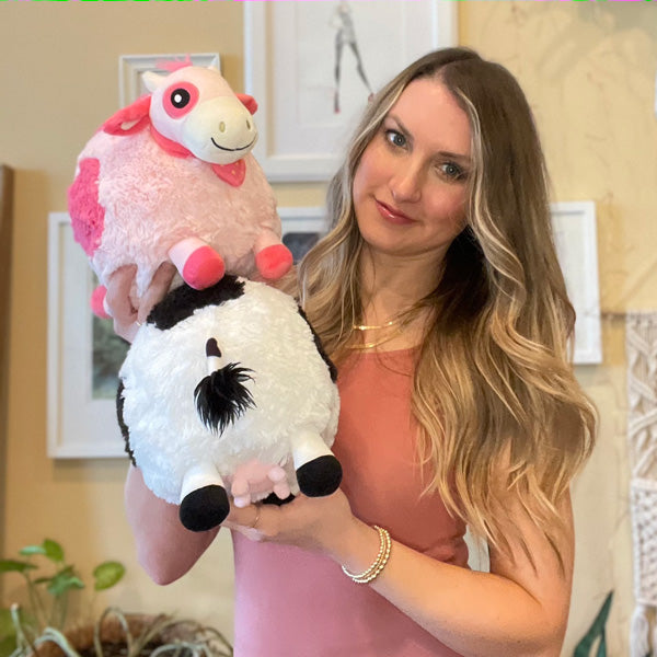 Mini Squishable Plush - Cow
